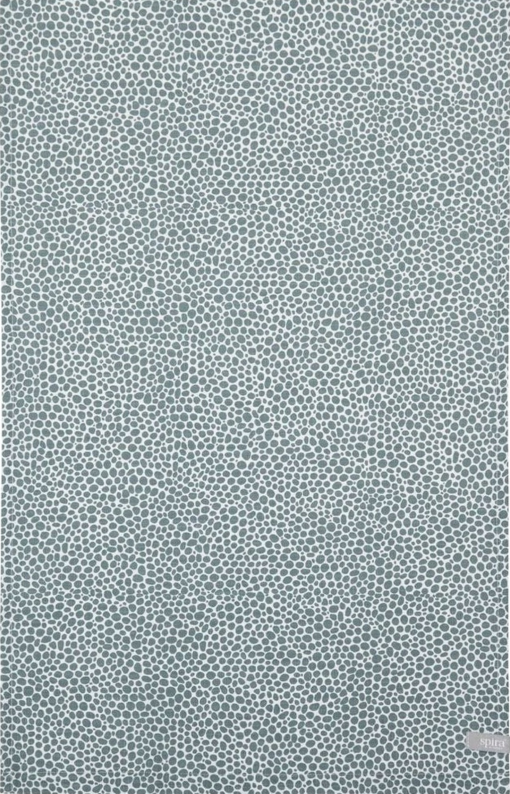 Spira Dotte Table Runner, Smoke Blue