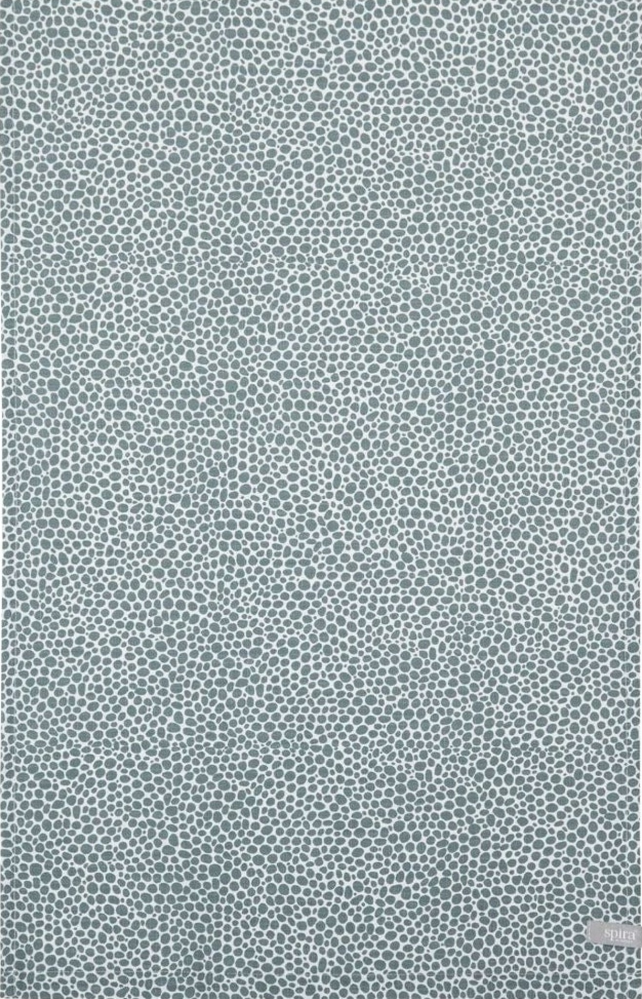 Spira Dotte Table Runner, Smoke Blue