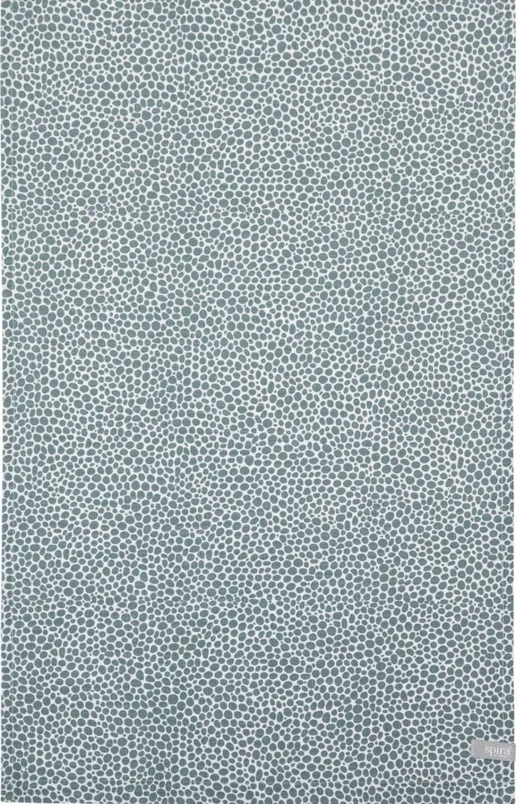 Spira Dotte Table Runner, Smoke Blue