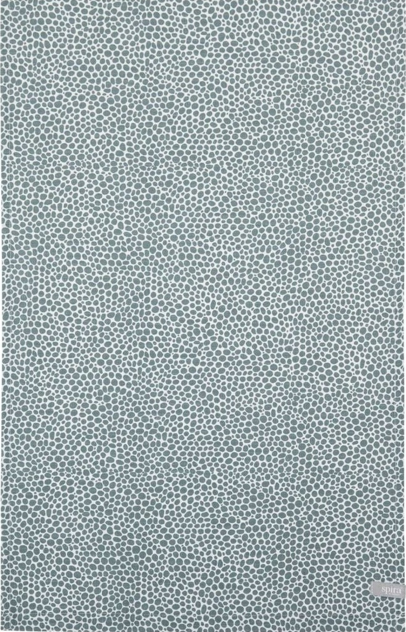 Spira Dotte Table Runner, Smoke Blue