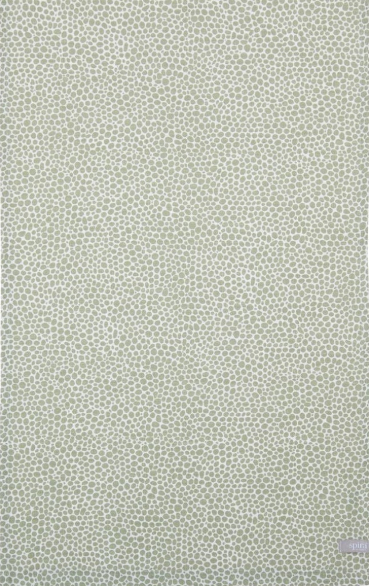 Spira Dotte Table Runner, Sage Green