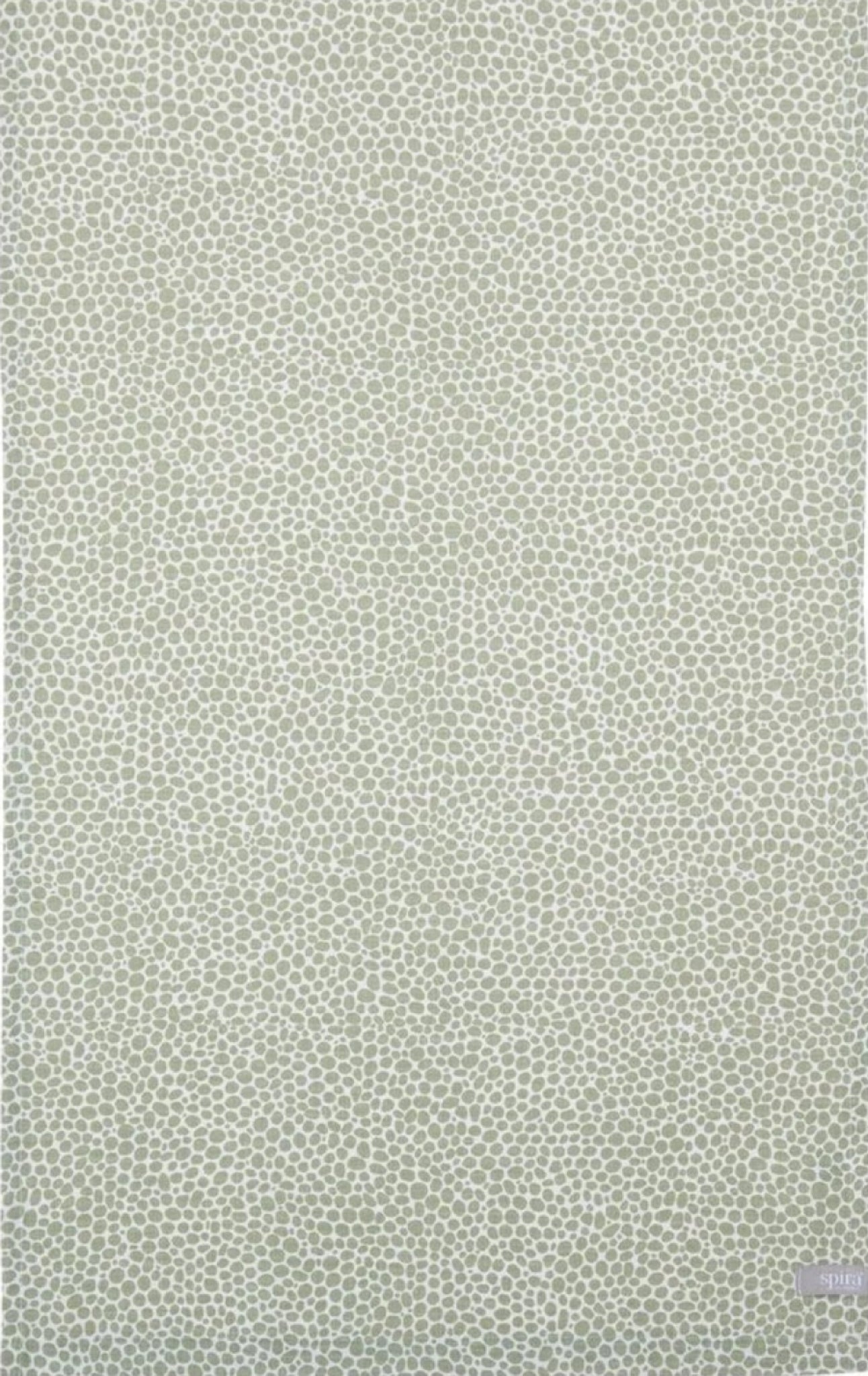 Spira Dotte Table Runner, Sage Green