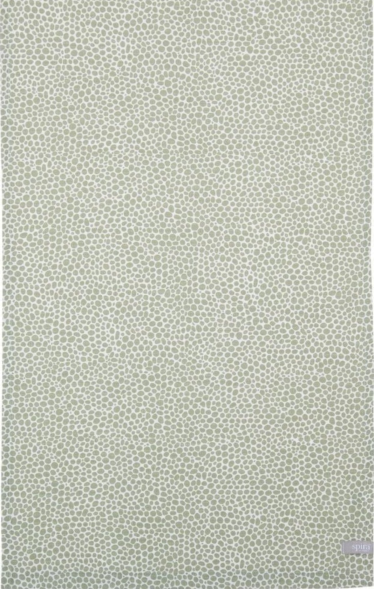 Spira Dotte Table Runner, Sage Green