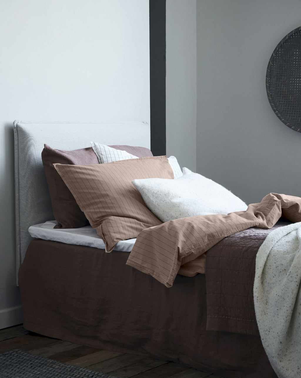 byNORD Dagny Pillowcase 60x50 cm, Straw With Bark