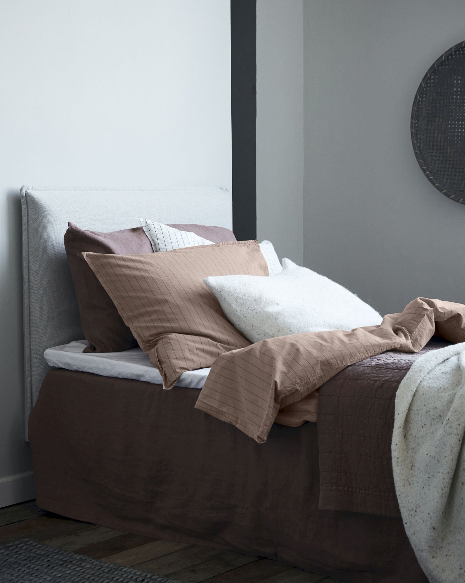 byNORD Dagny Pillowcase 60x50 cm, Straw With Bark