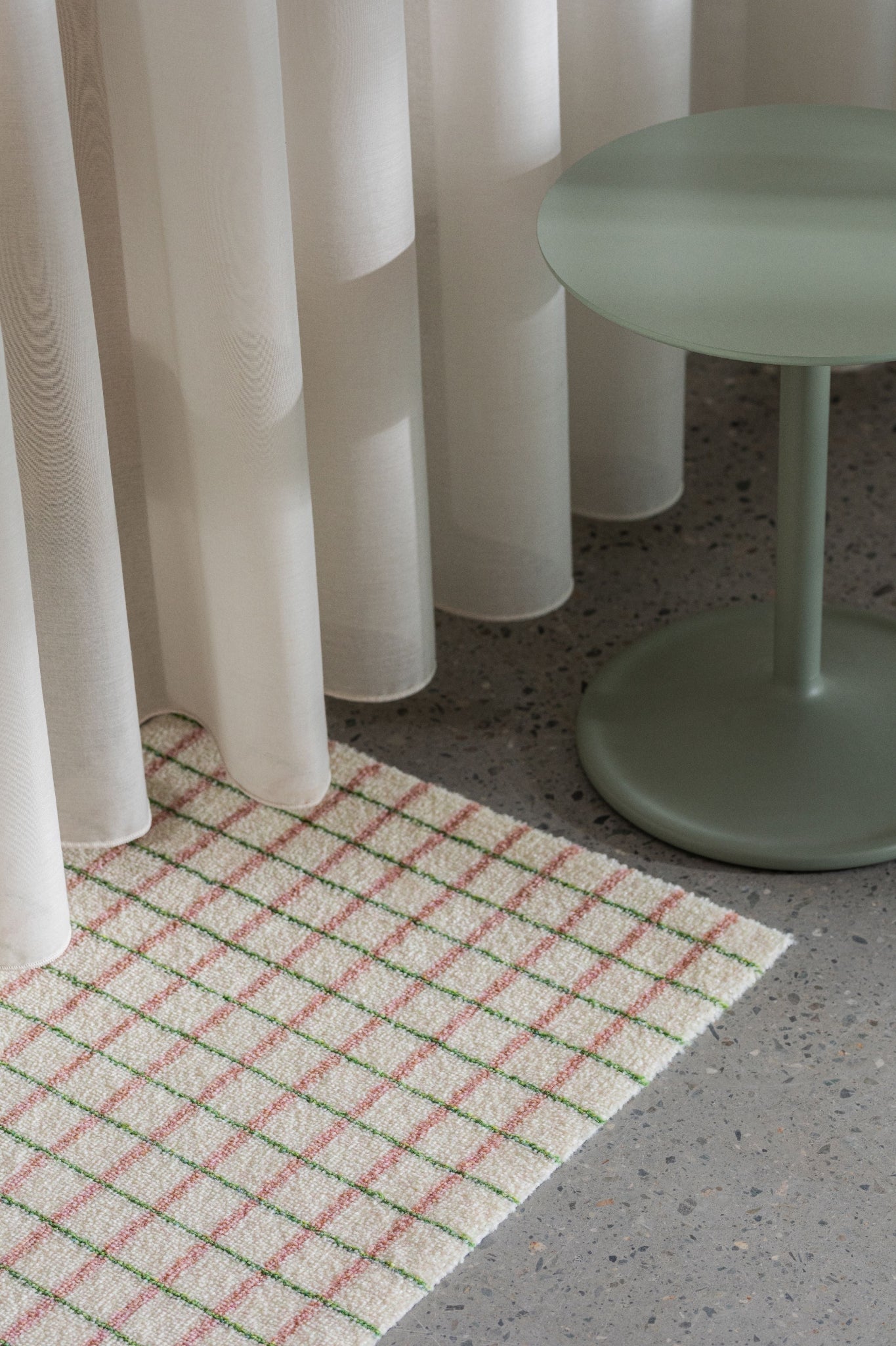 Heymat Doormat Grid Doormat Lime Candycane, 85x115 Cm