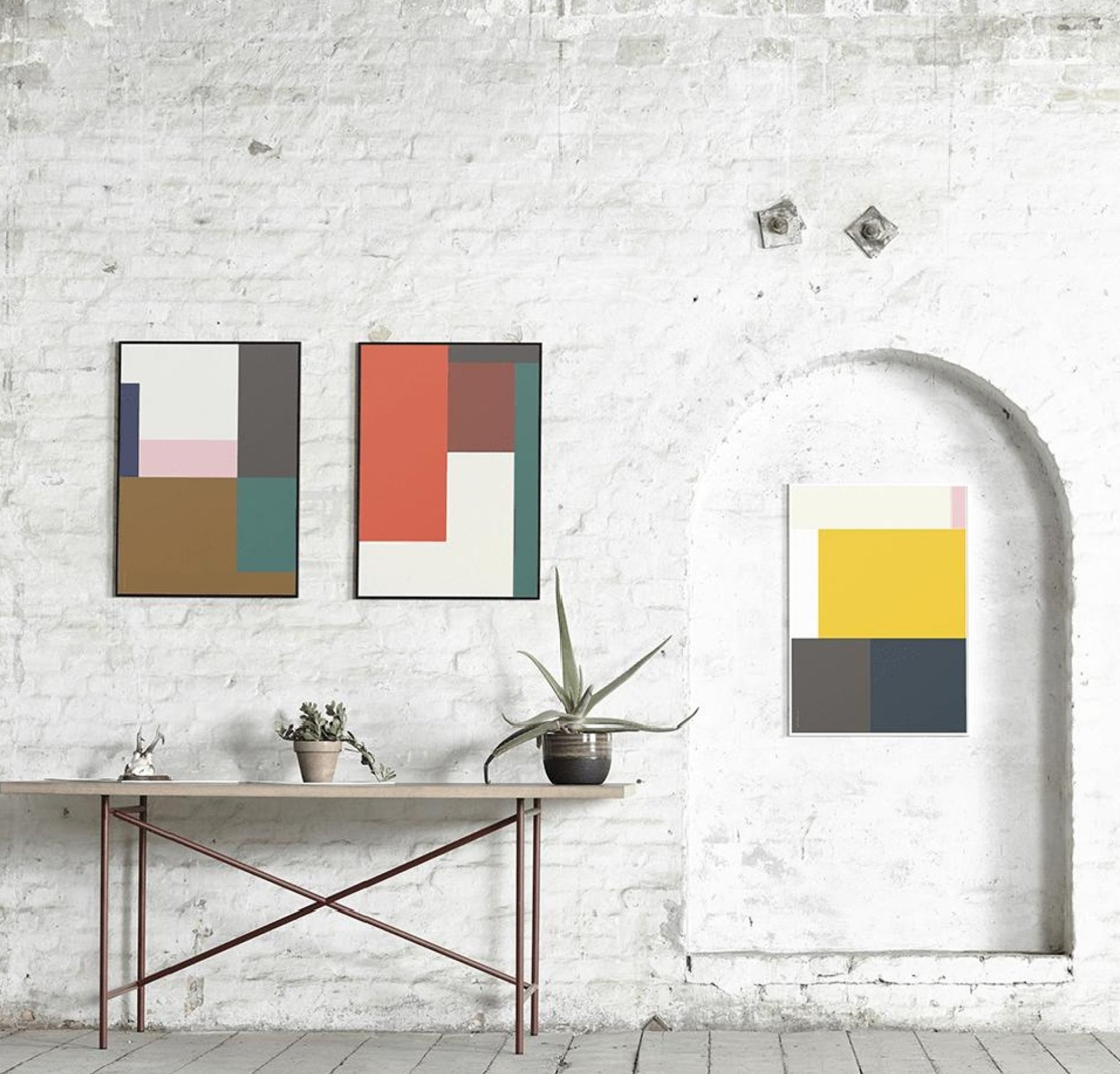 Paper Collective Wrong Geometry 05 Poster, 50x70 Cm