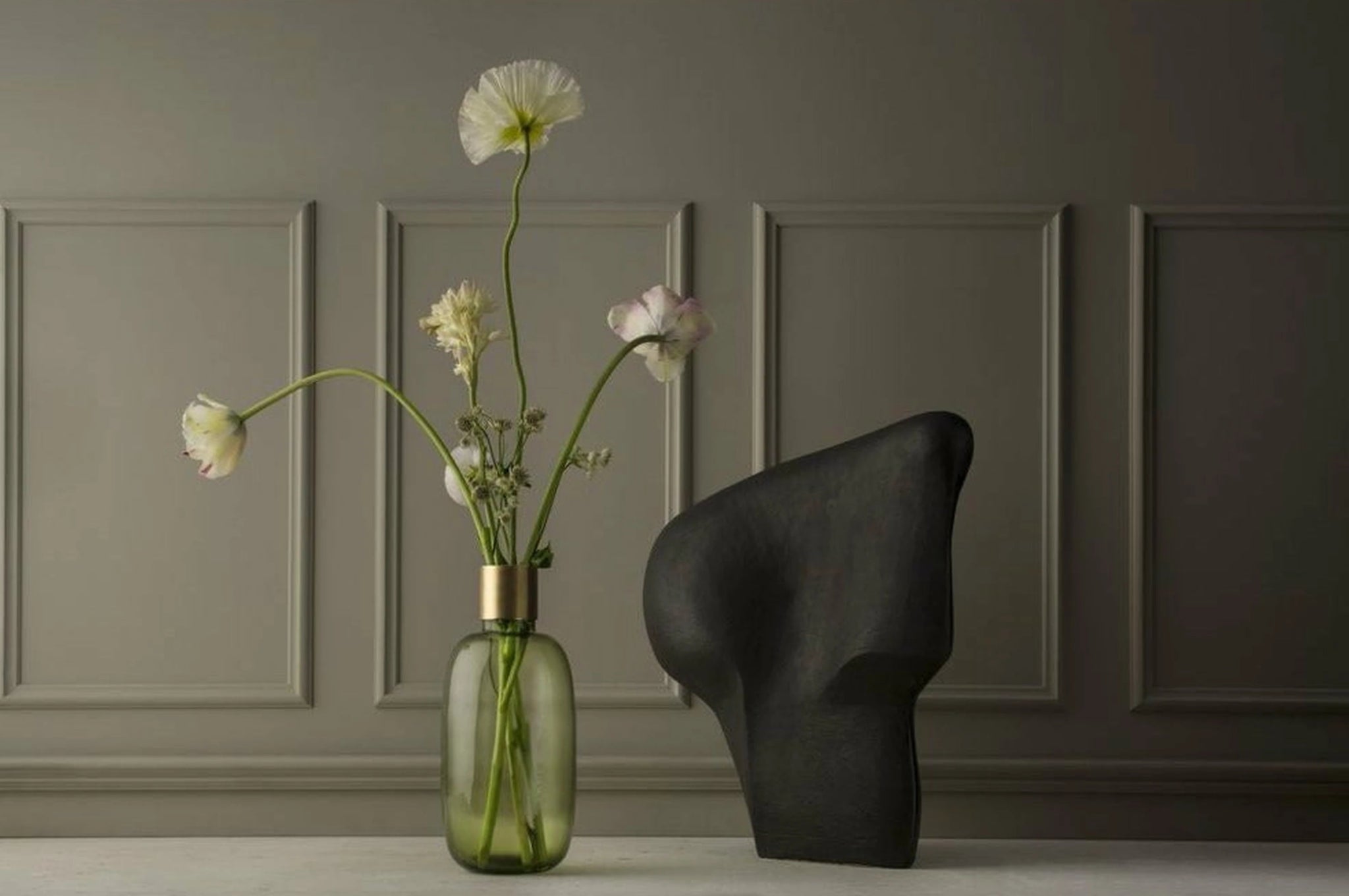 Skultuna Damejeanne Vase Small, Green