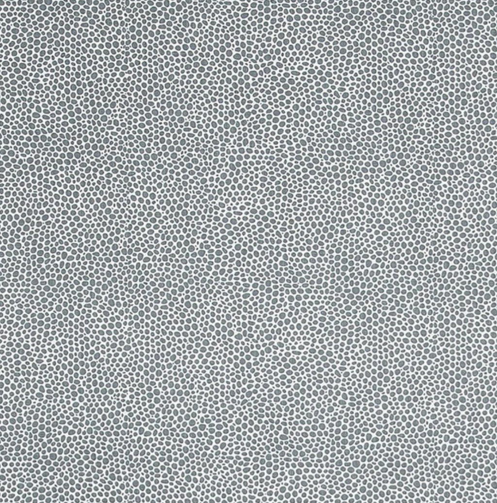 Spira Dotte Ctc Fabric With Acrylic Width 145 Cm (Price Per Meter), Smoke Blue