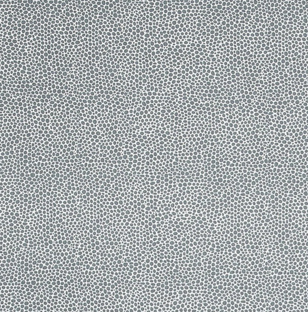 Spira Dotte Ctc Fabric With Acrylic Width 145 Cm (Price Per Meter), Smoke Blue