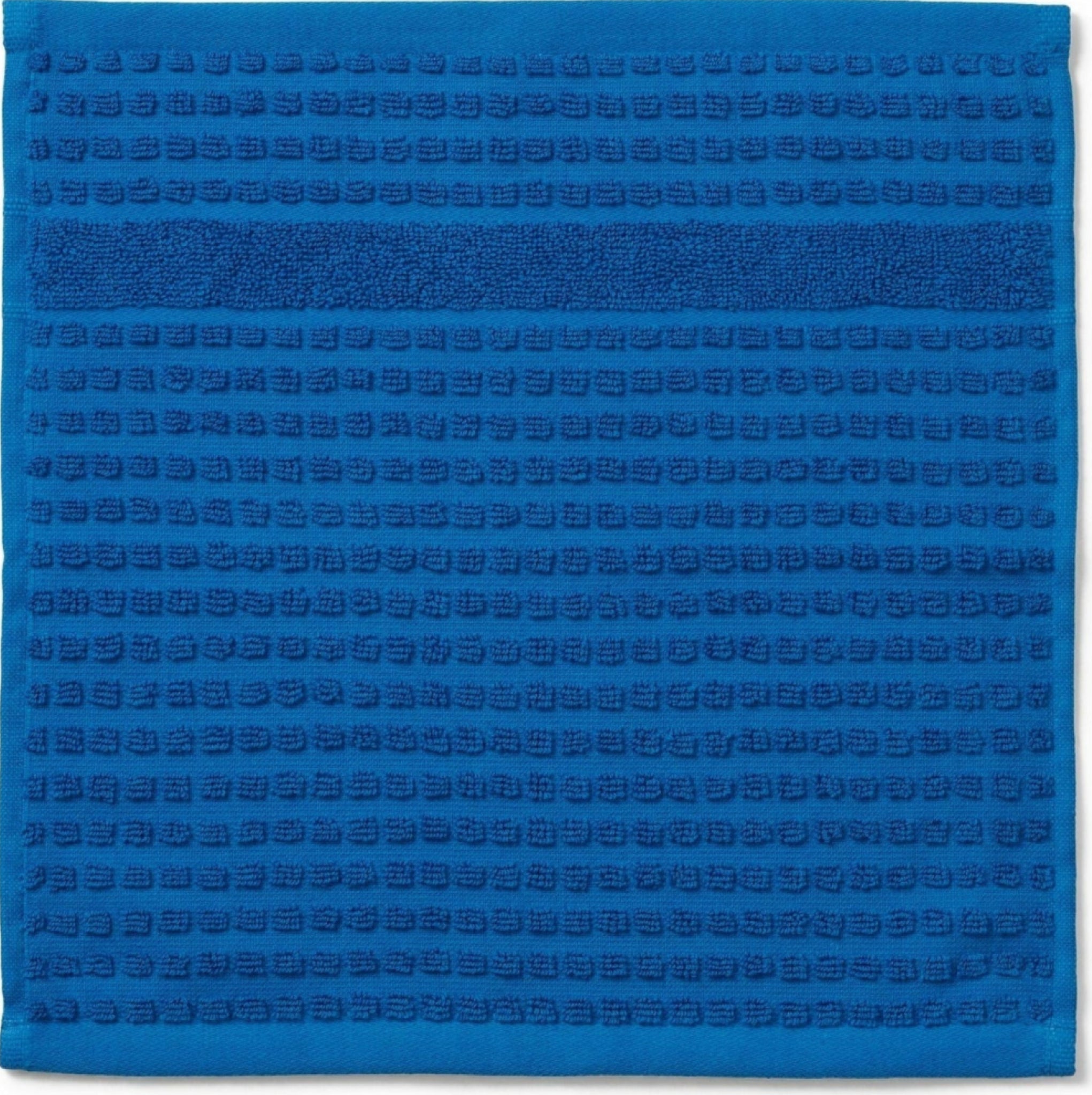Juna Check washcloth 30x30 cm, blue
