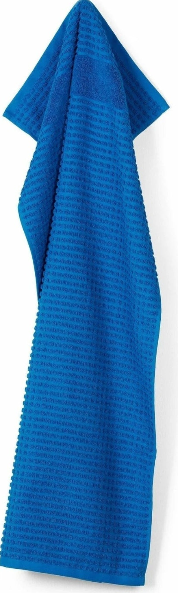 Juna Check towel 50x100 cm, blue