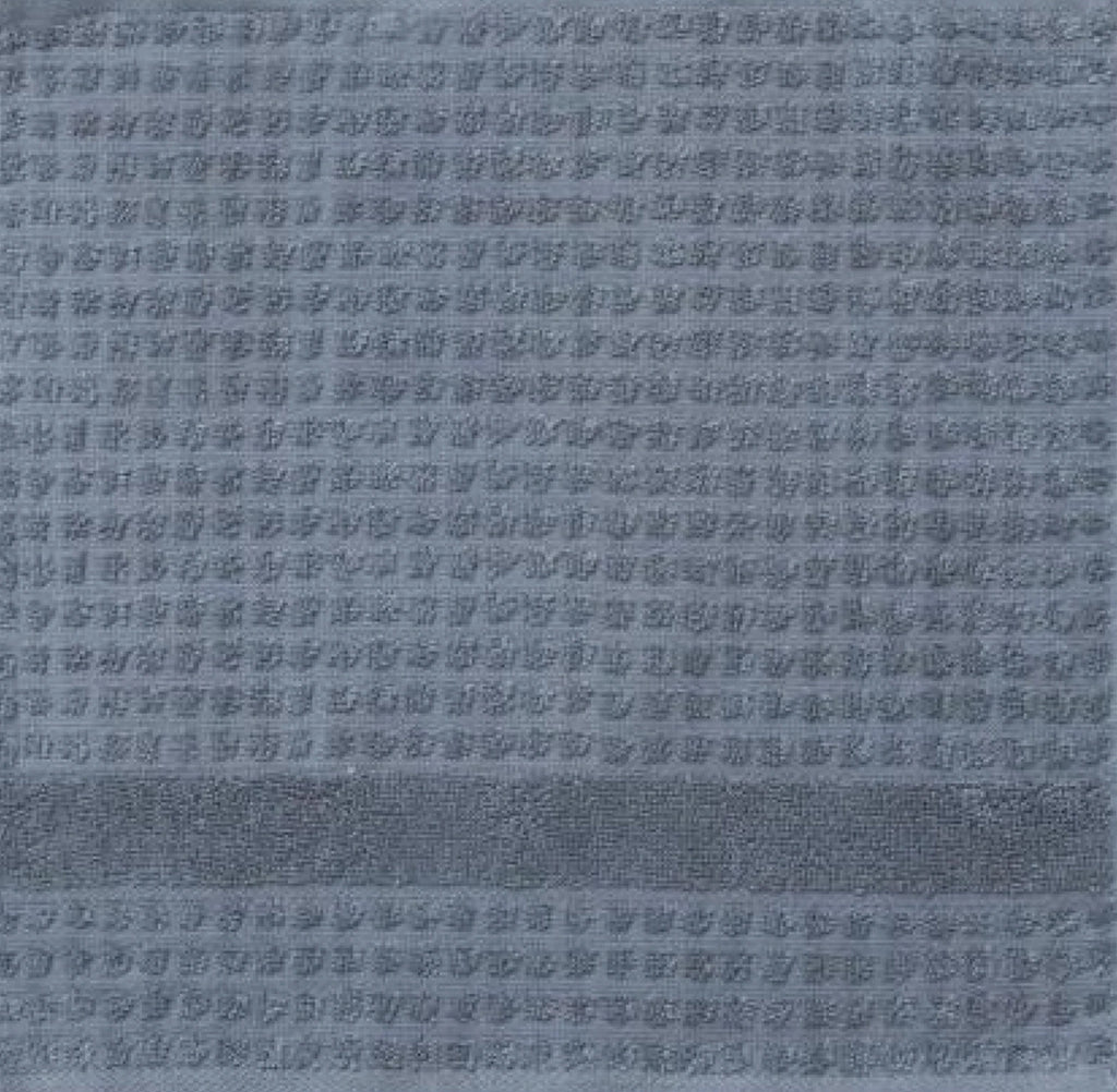 Juna Check Washcloth Dark Blue, 30x30 Cm