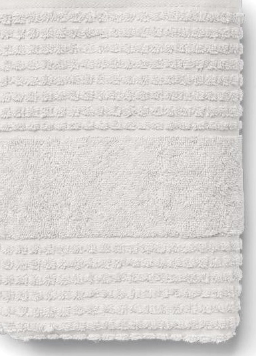 Juna Check Towel Light Grey, 50x100 Cm