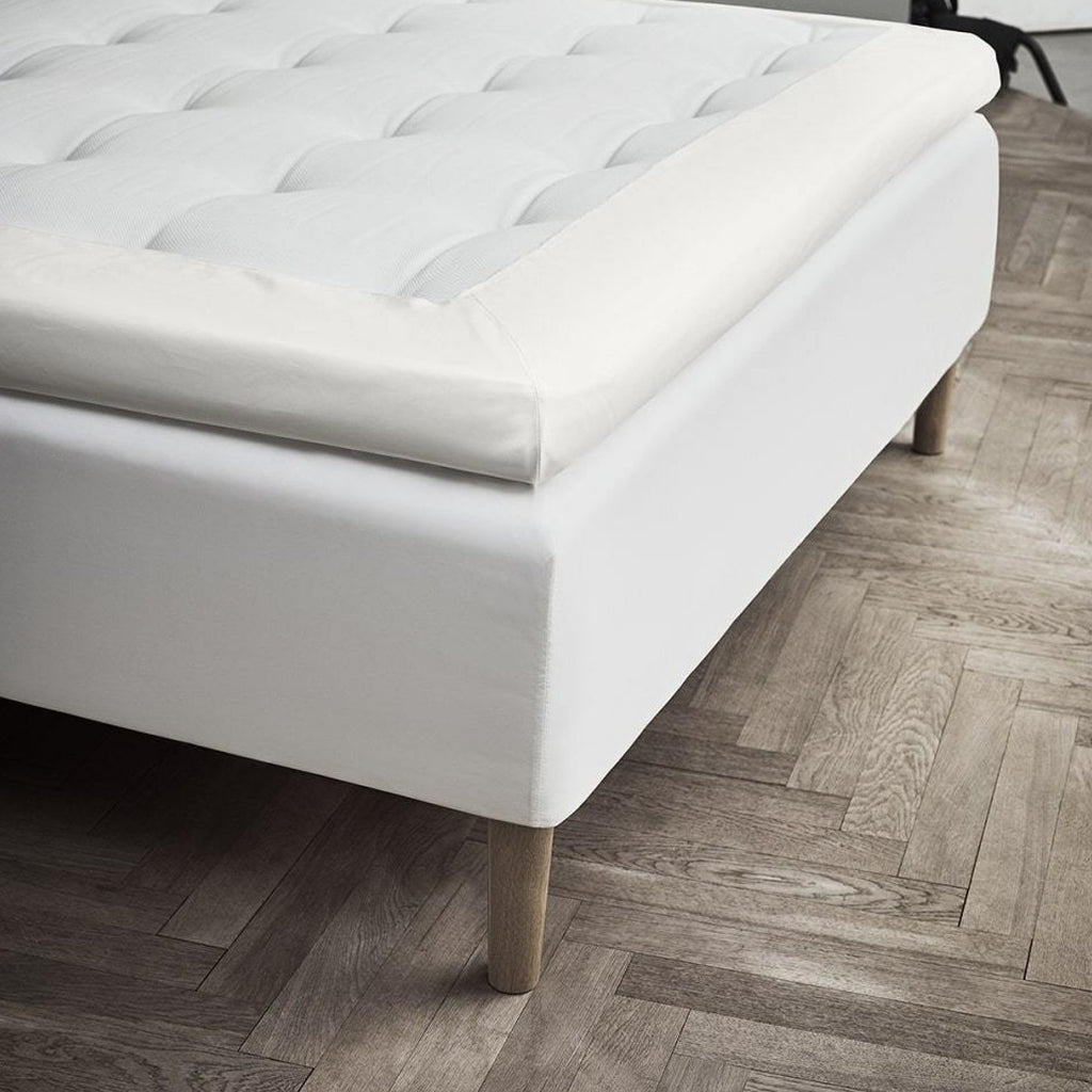 Juna Percale Box-Sheet Grey, 120x30x200 cm