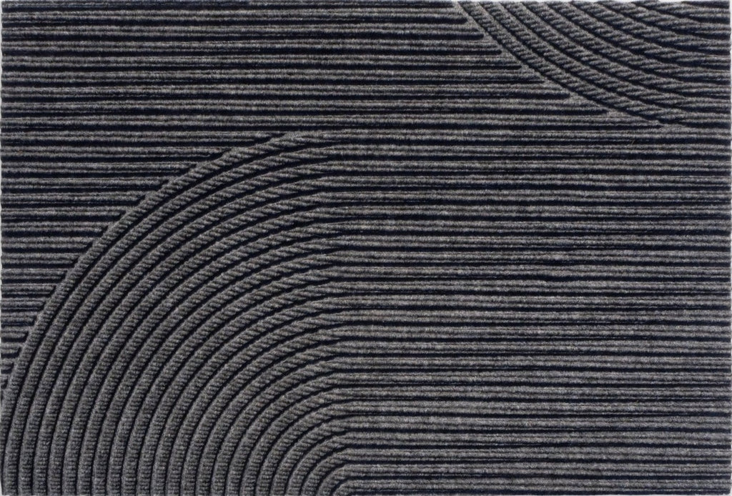 Heymat+ Stone Doormat 85×60 cm – Granite PET & Nitrile Rubber