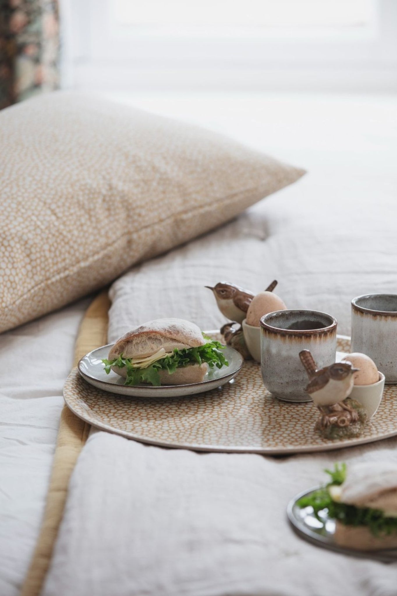 Spira Dotte Tray, Honey