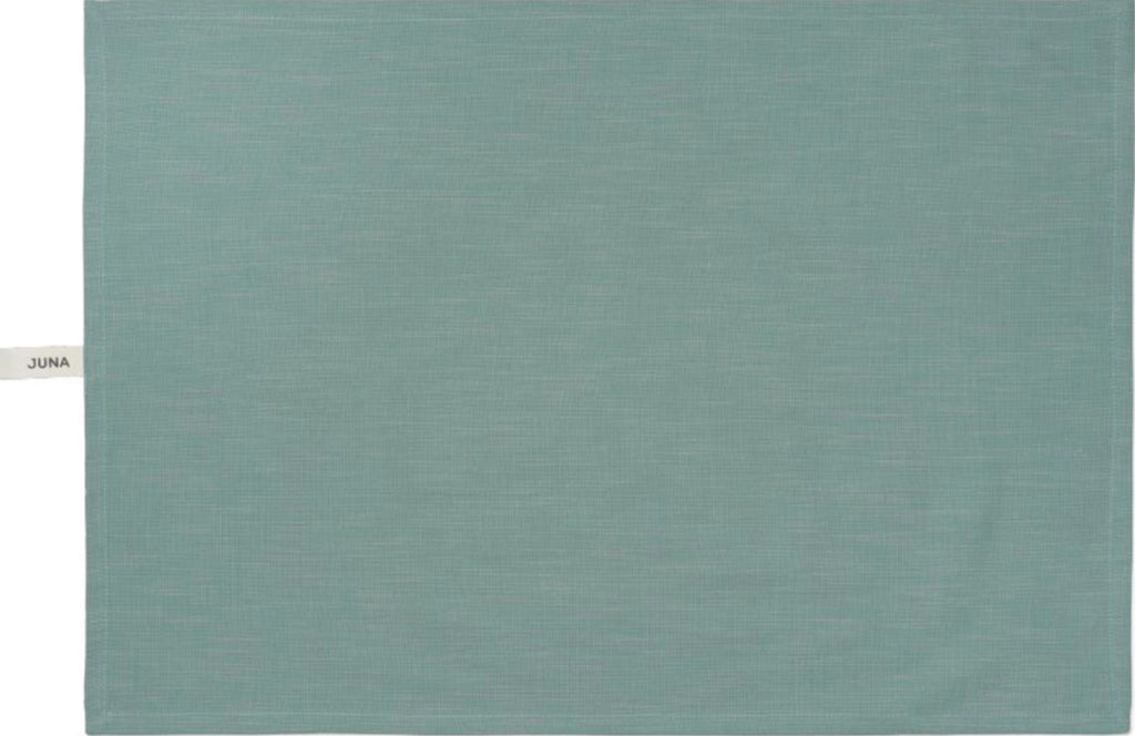 Juna Surface tea towel turquoise, 50x70 cm