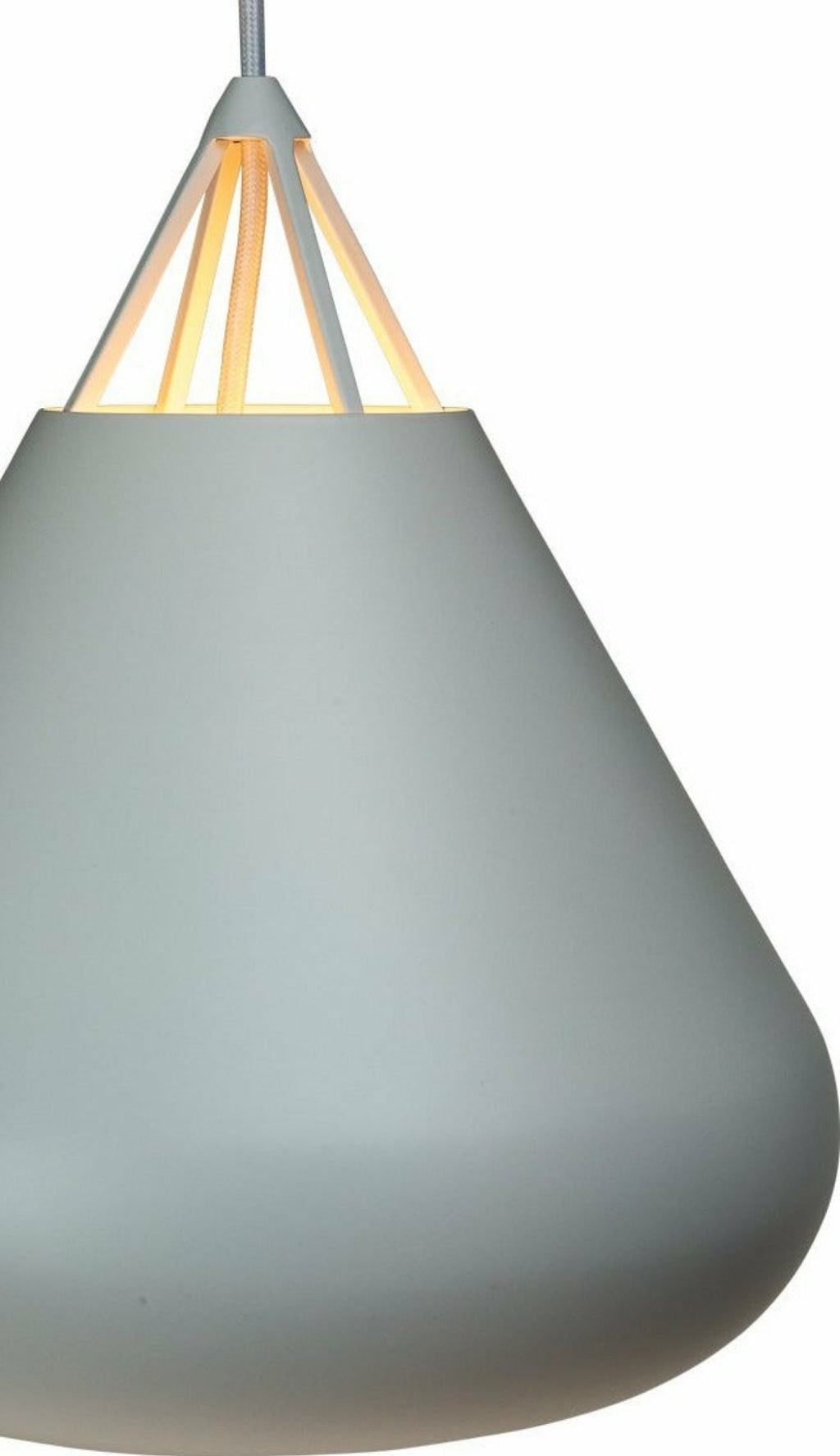 Dyberg Larsen Volta Pendant Matt White, 23cm