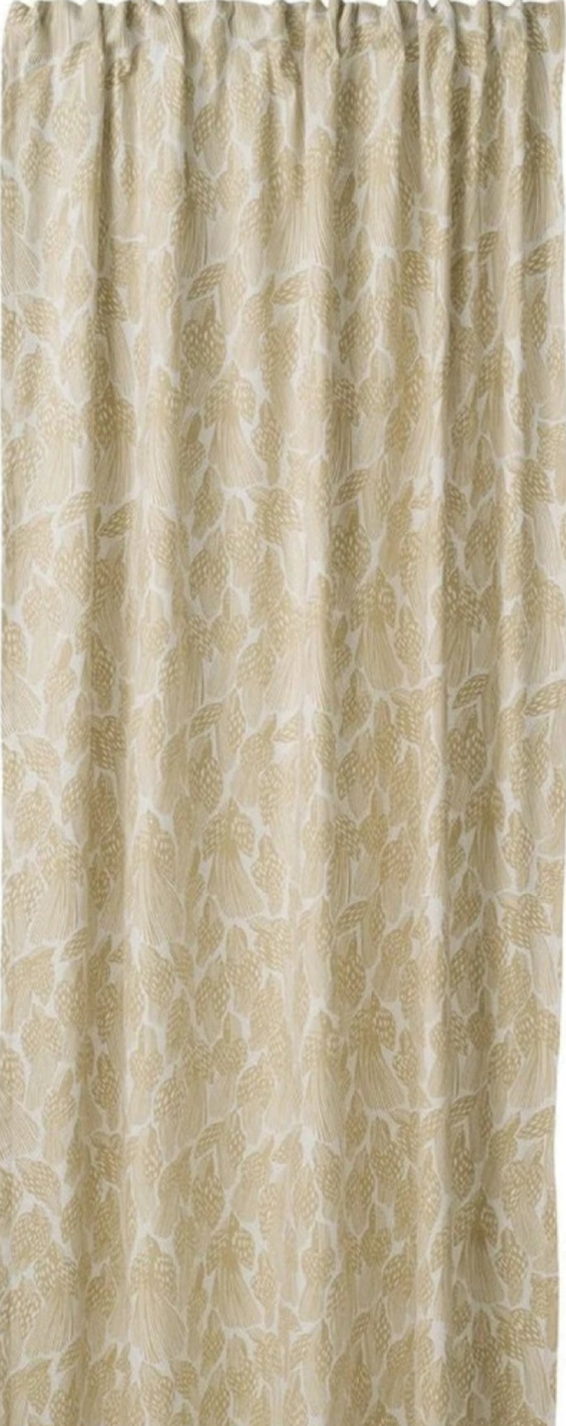 Spira Birds Curtain With Multiband, Straw