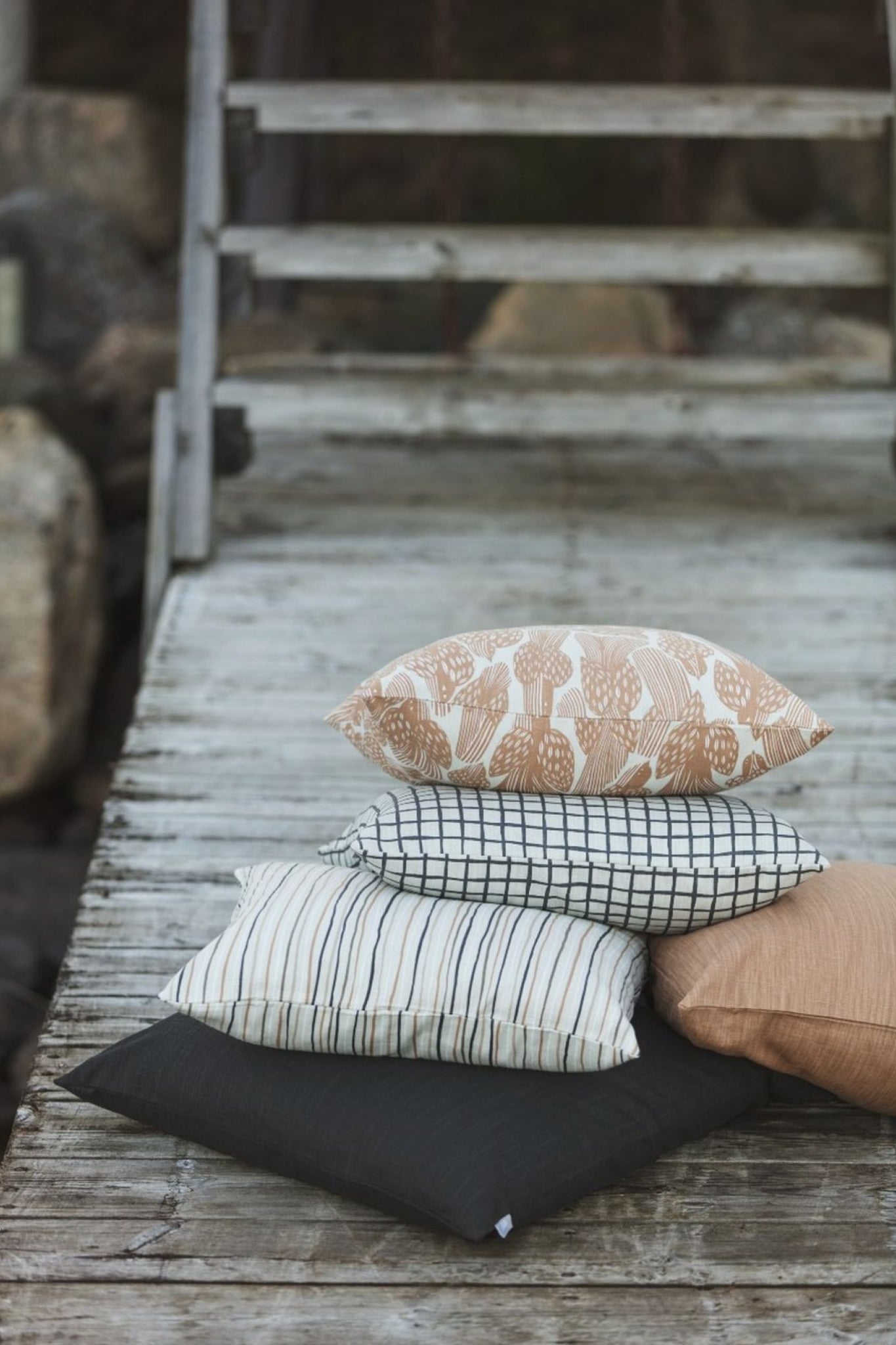 Spira Slät 50 I Klotz Cushion Cover, Rust