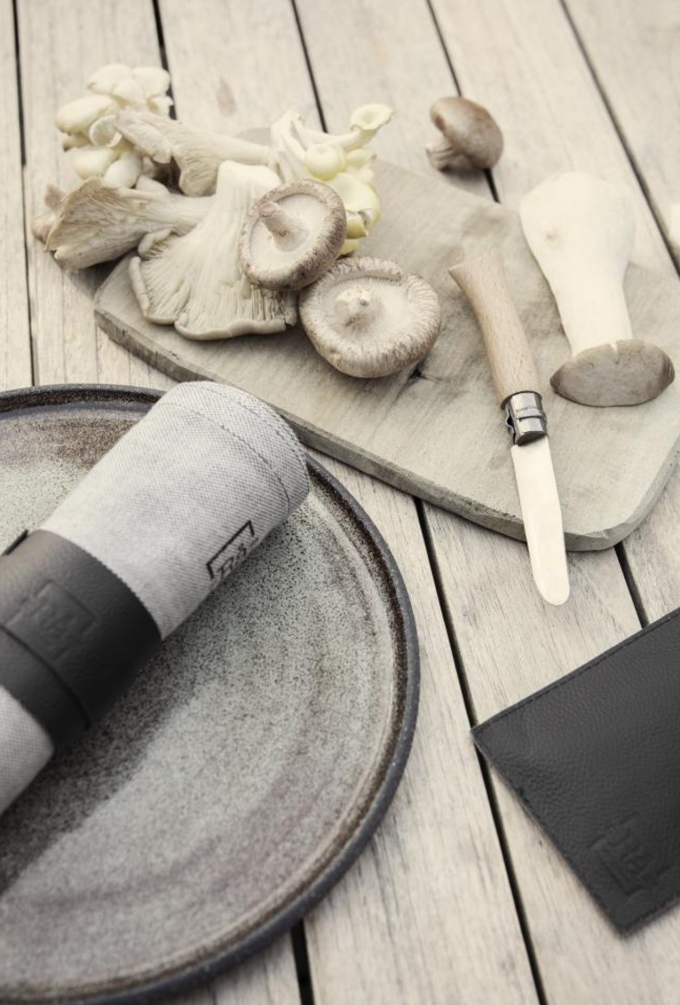 Juna Rå Napking Rings Black, 2 Pcs.