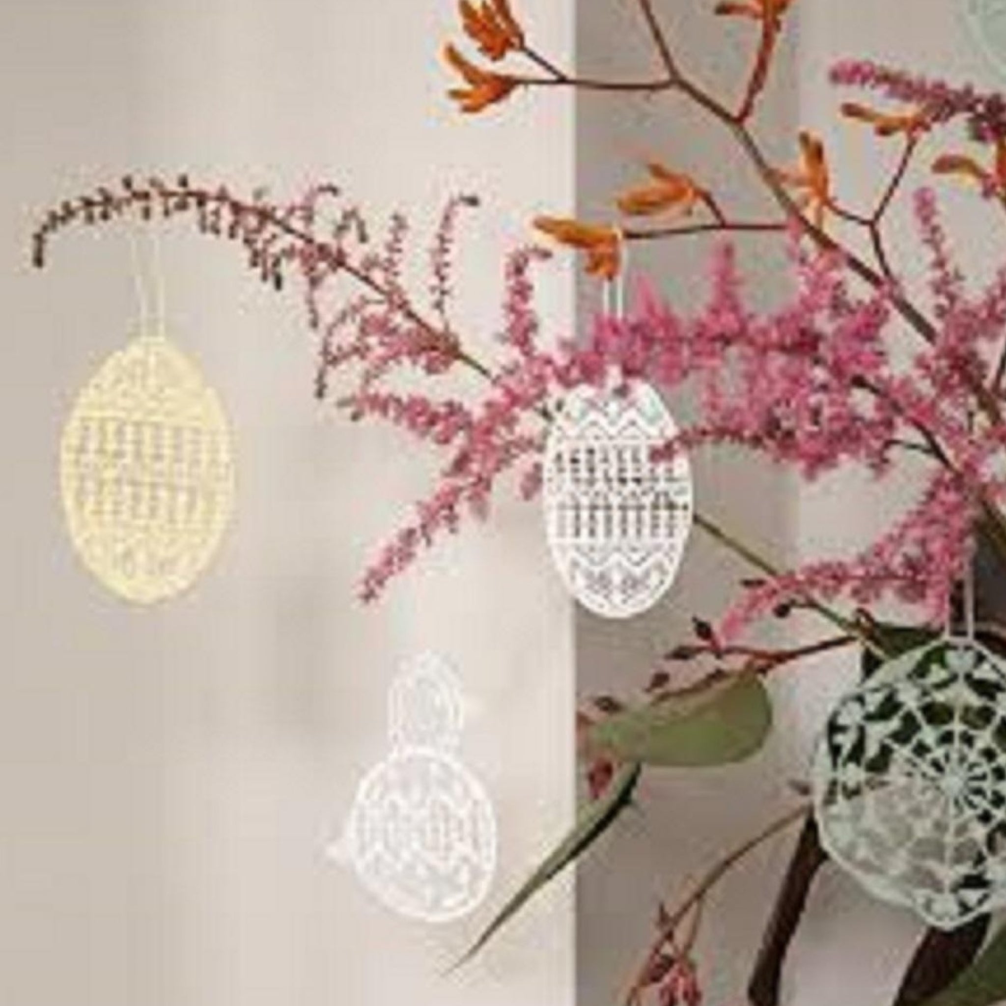 Juna Easter Gækkebrev, White