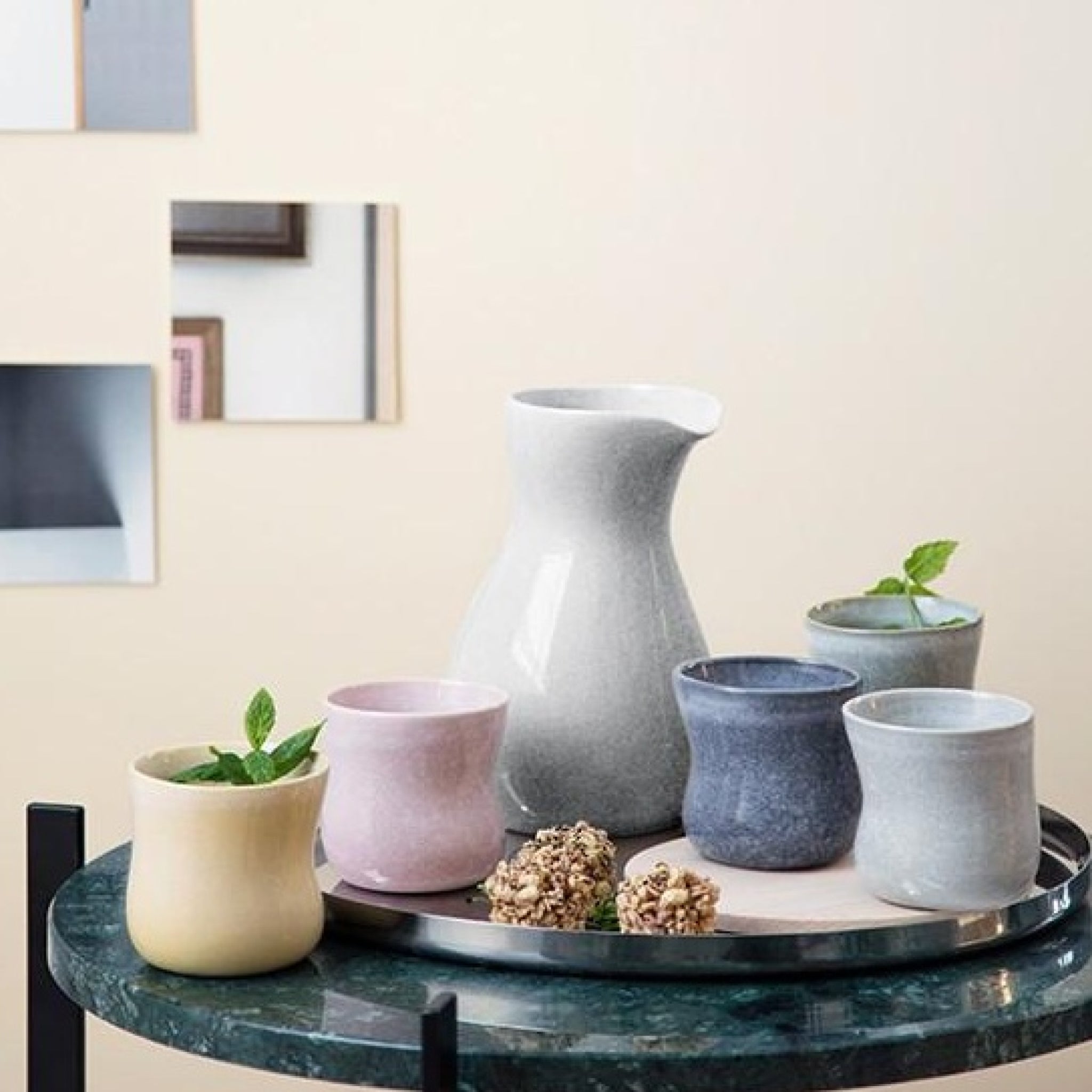 Kähler Mano Cup, Light Gray