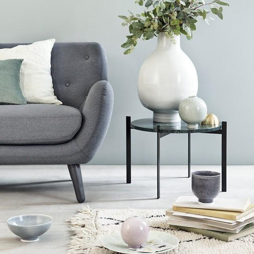 Kähler Unico Floor Vase, White