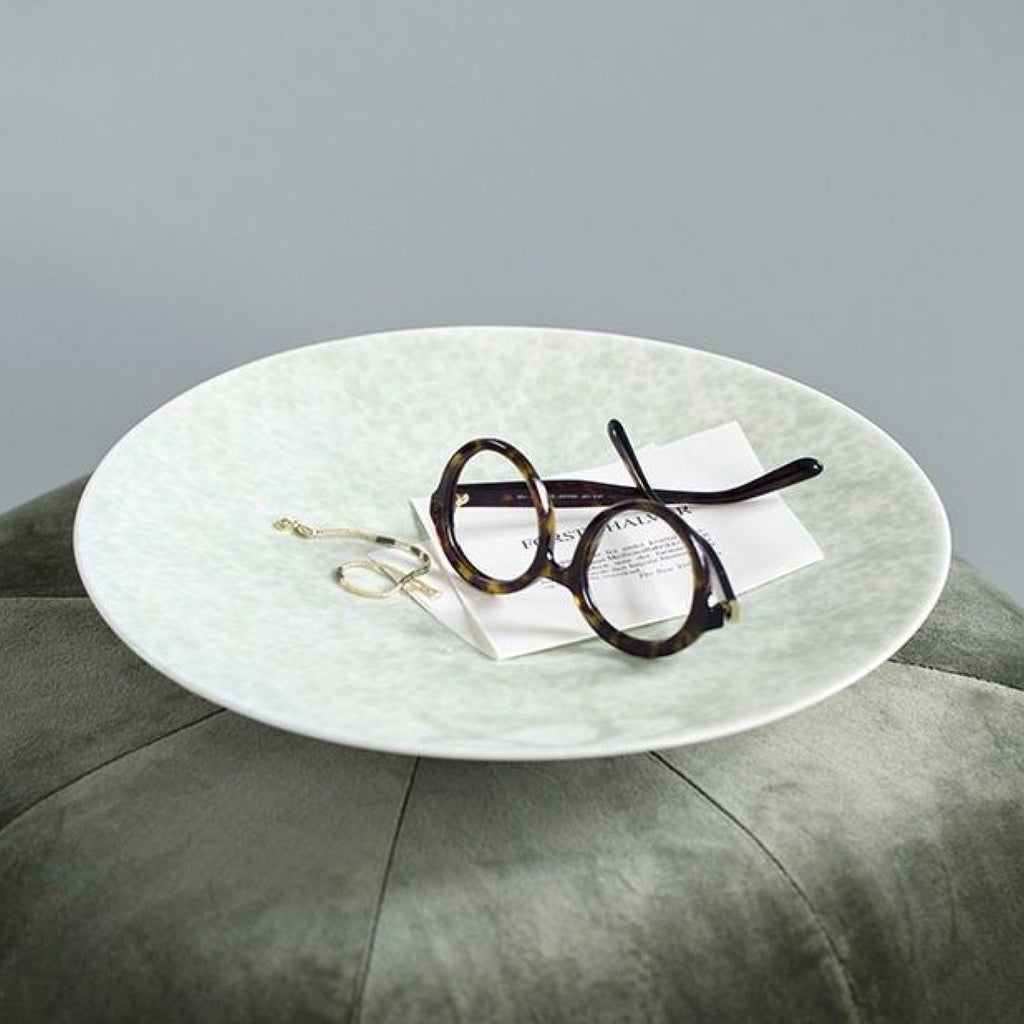 Kähler Unico Serving Bowl, Pastel Green