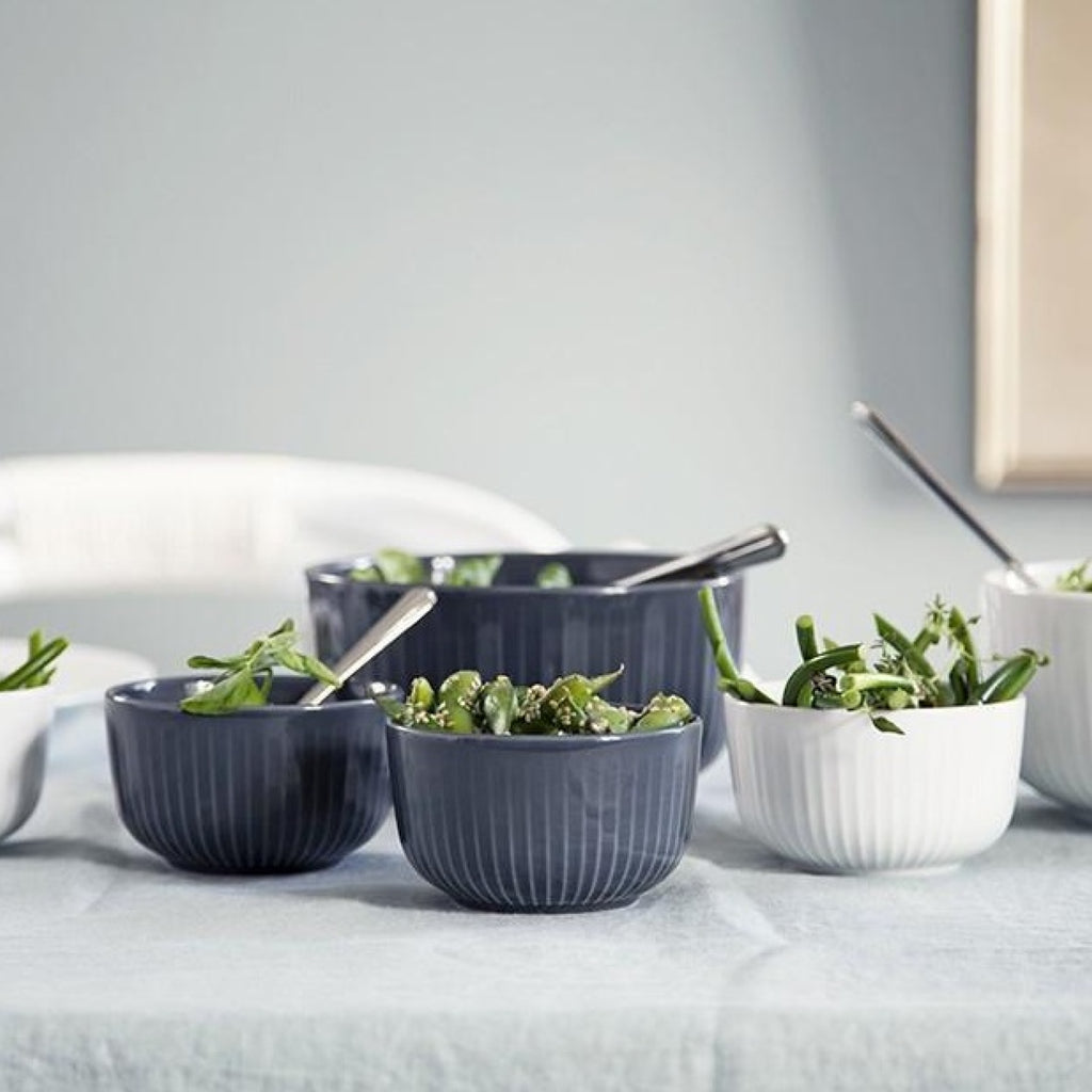 Kähler Hammershøi Bowl Anthracite Gray, Small