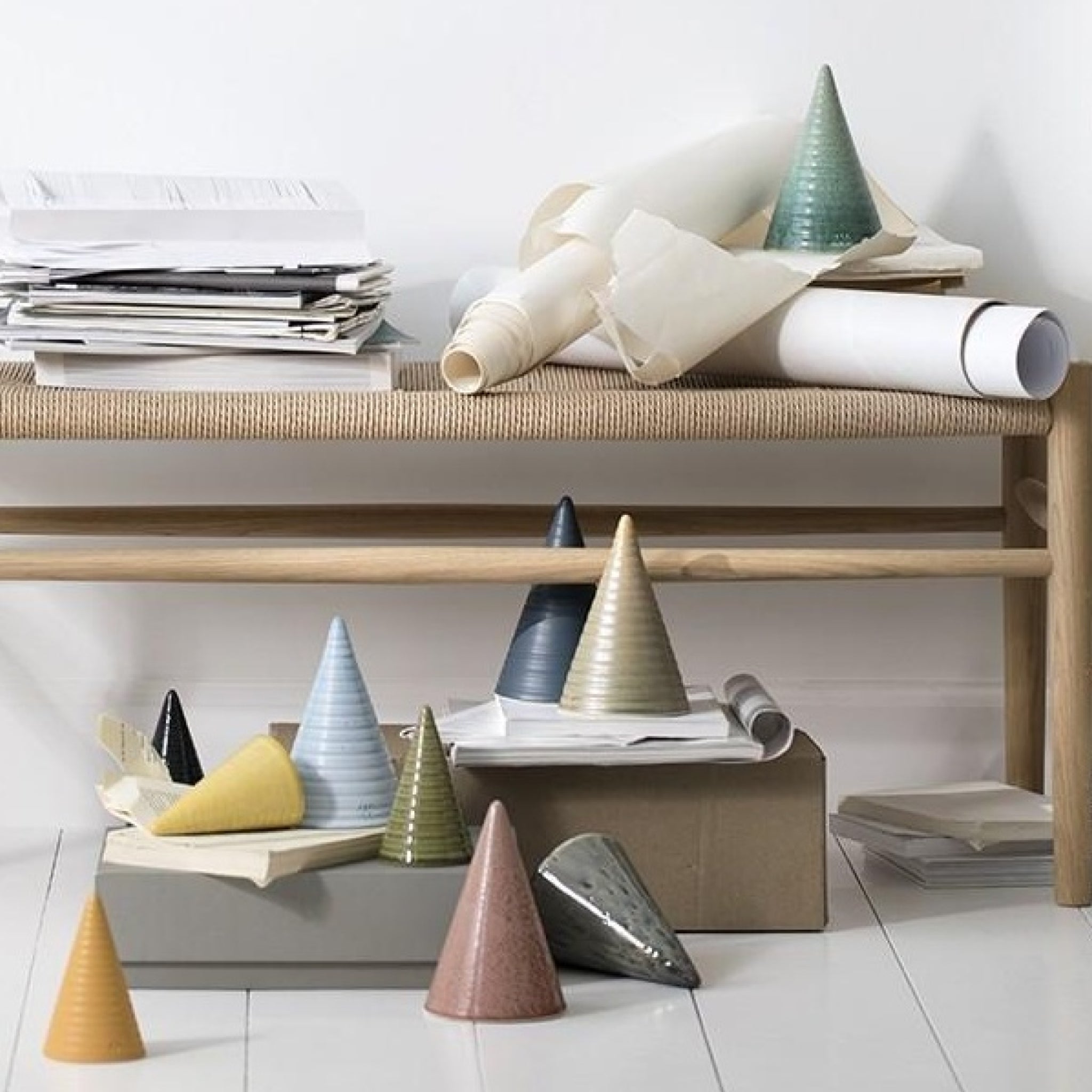 Kähler Glaze Cone, Light Yellow