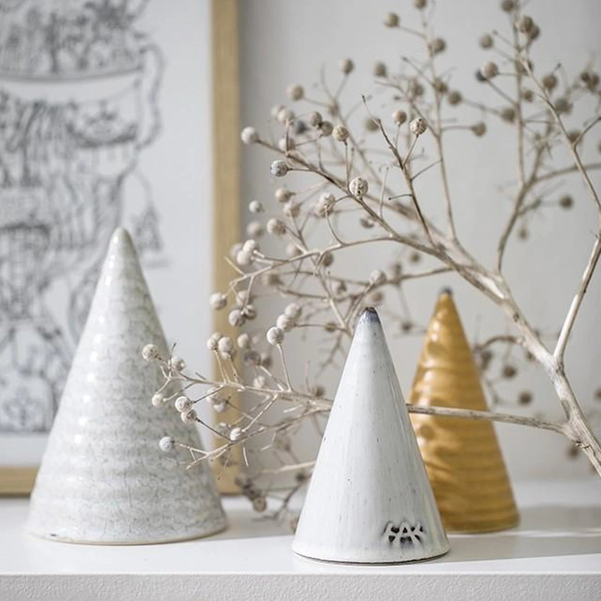 Kähler Glaze Cone, Apricot