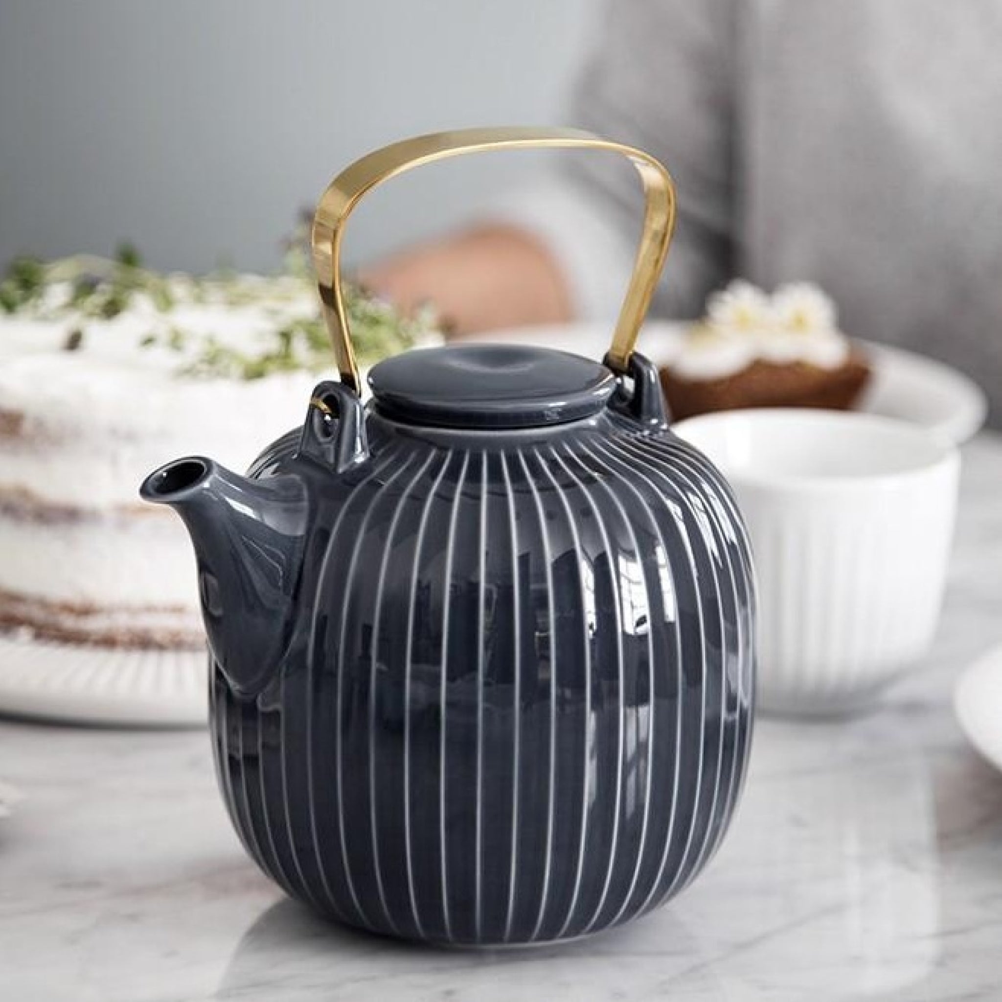 Kähler Hammershøi Jug White, 1.25 l