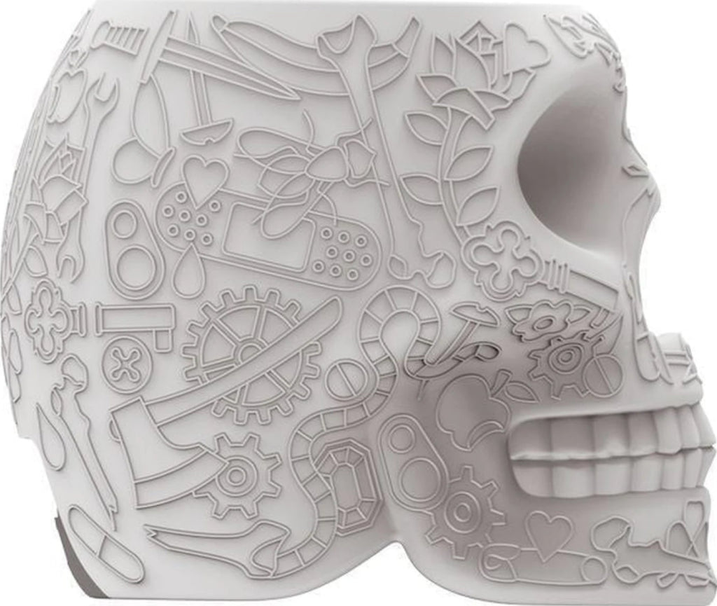 Qeeboo Mini Mexico Portable Charger, Grey