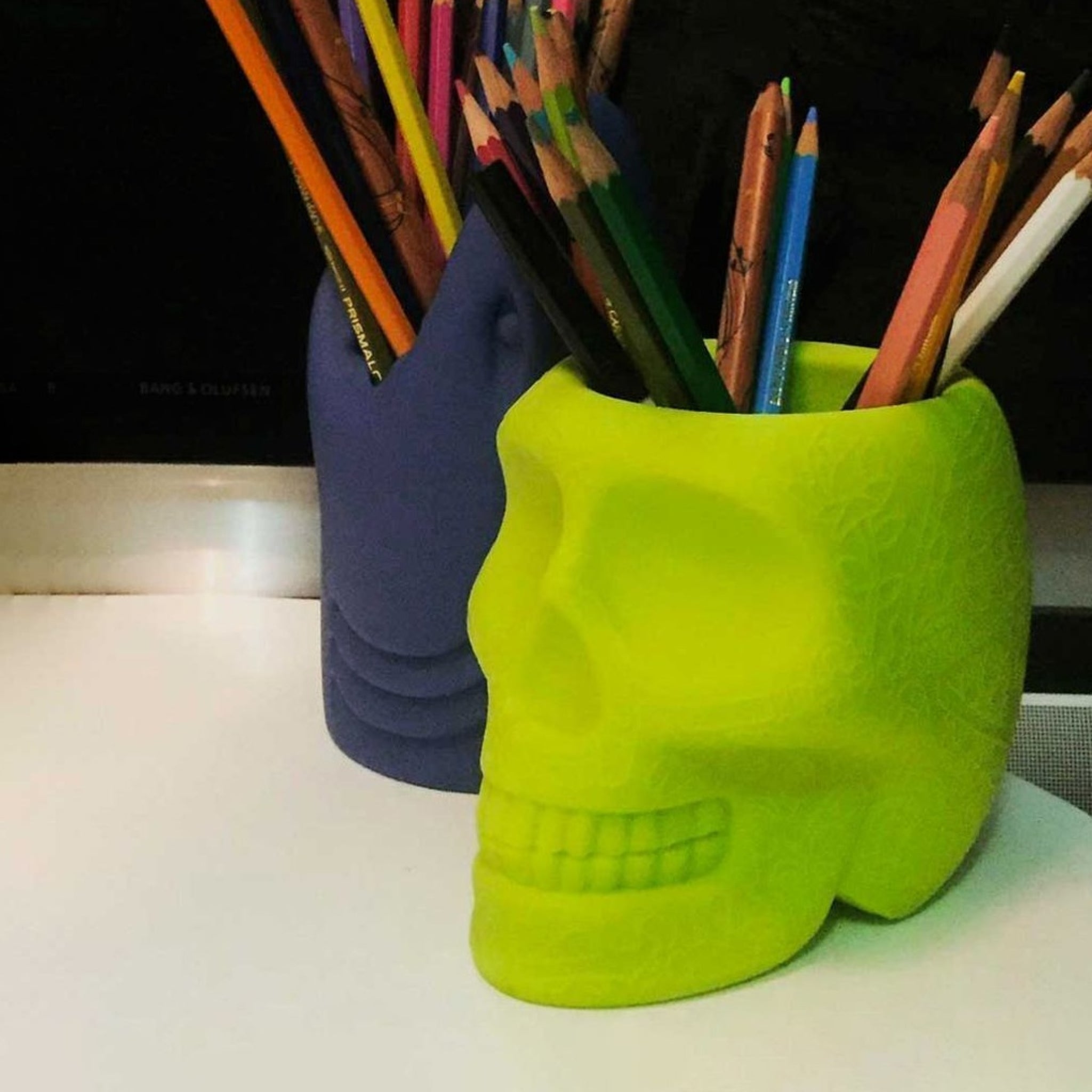 Qeeboo Mexico Planter & Pen Holder XS in Light Mauve - Unique Design