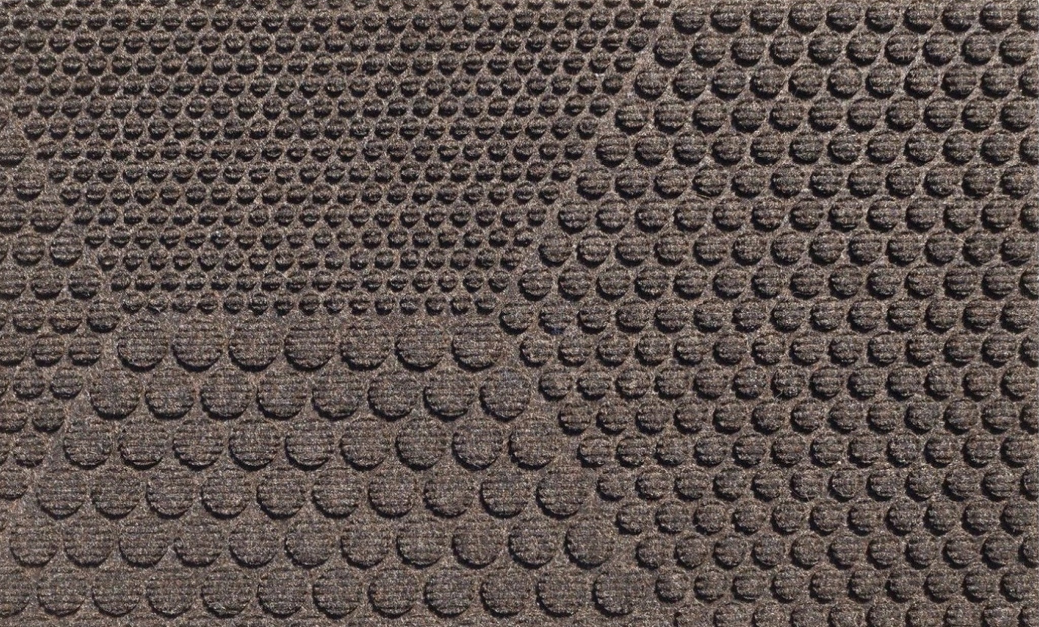 Heymat Hex Soil Doormat 45x75 cm Dark Brown PET/PP Nitrile Rubber