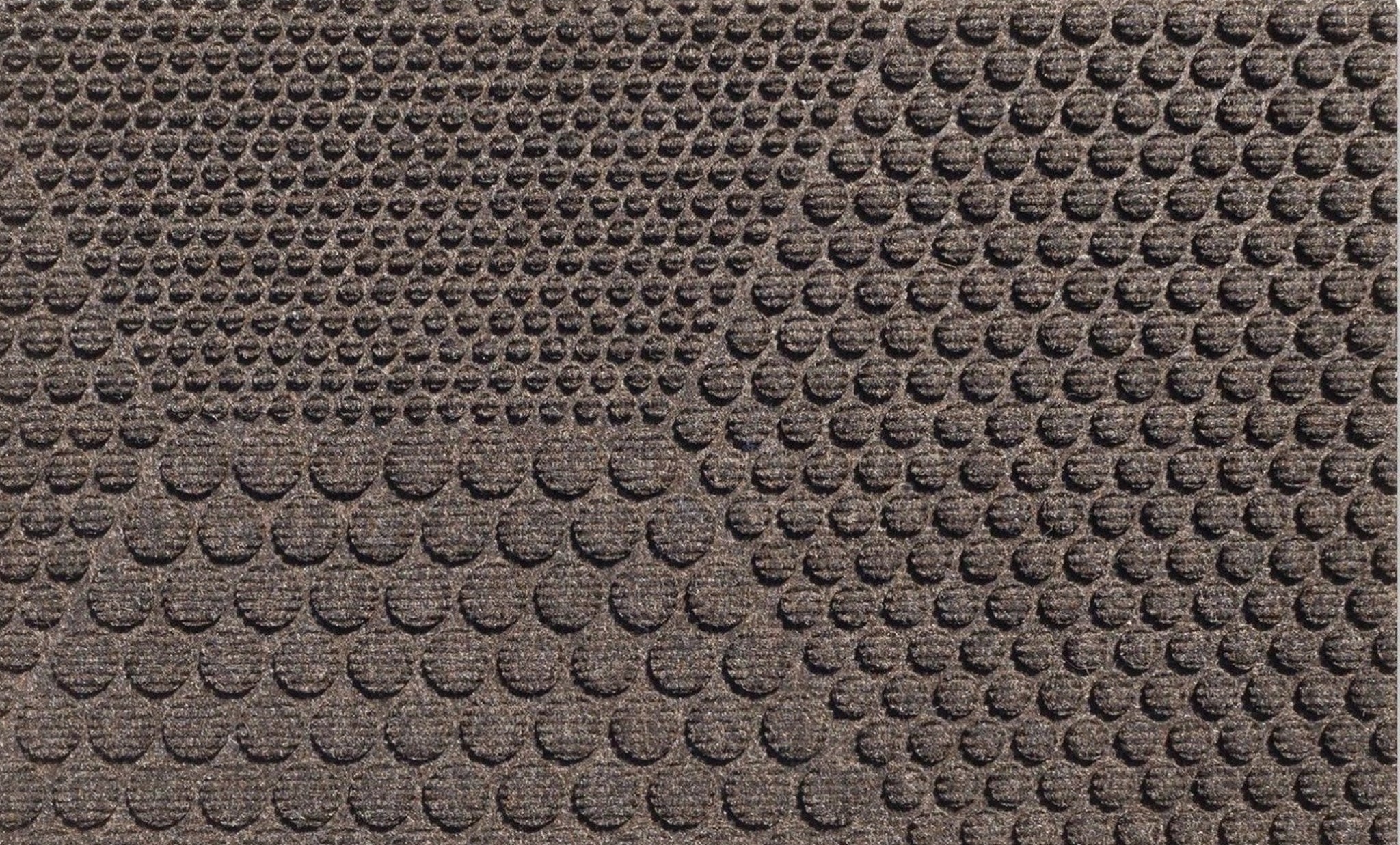 Heymat Hex Soil Doormat 45x75 cm Dark Brown PET/PP Nitrile Rubber