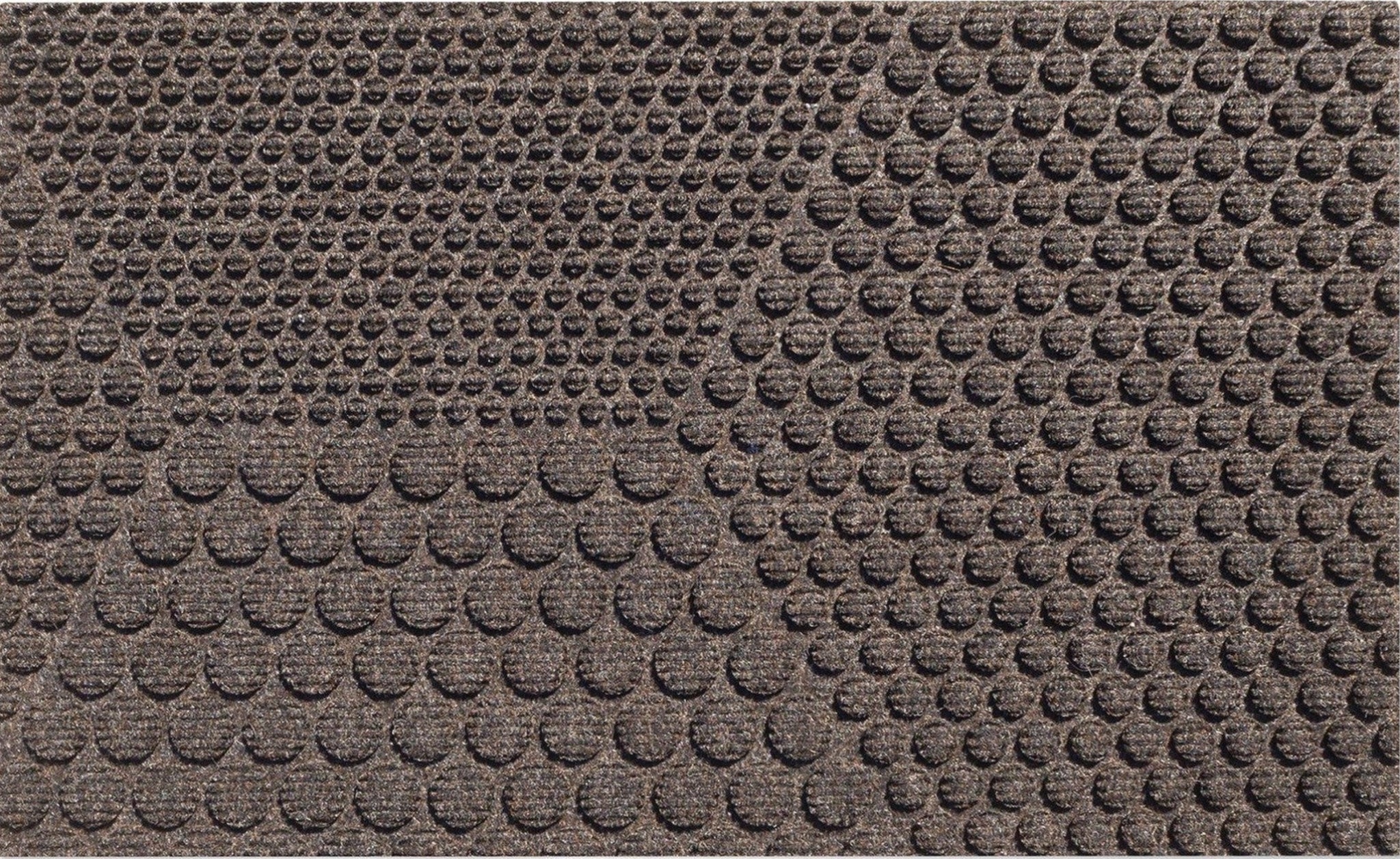 Heymat Hex Soil Doormat 45x75 cm Dark Brown PET/PP Nitrile Rubber