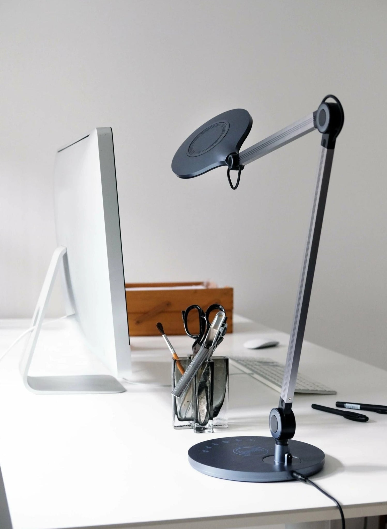 Dyberg Larsen Office Table Lamp, Black