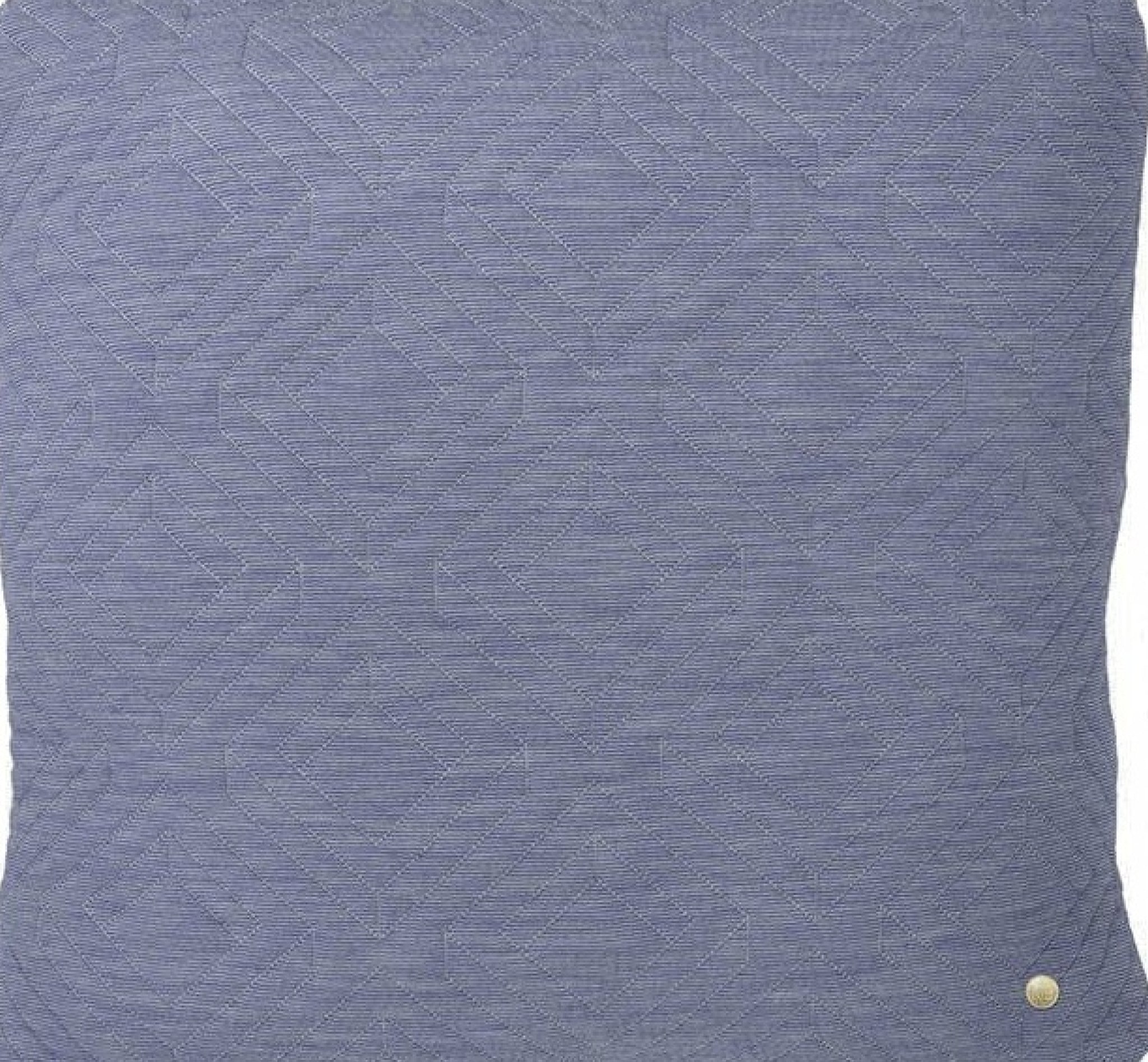 Ferm Living Quilt Cushion Light Blue, 45x45cm
