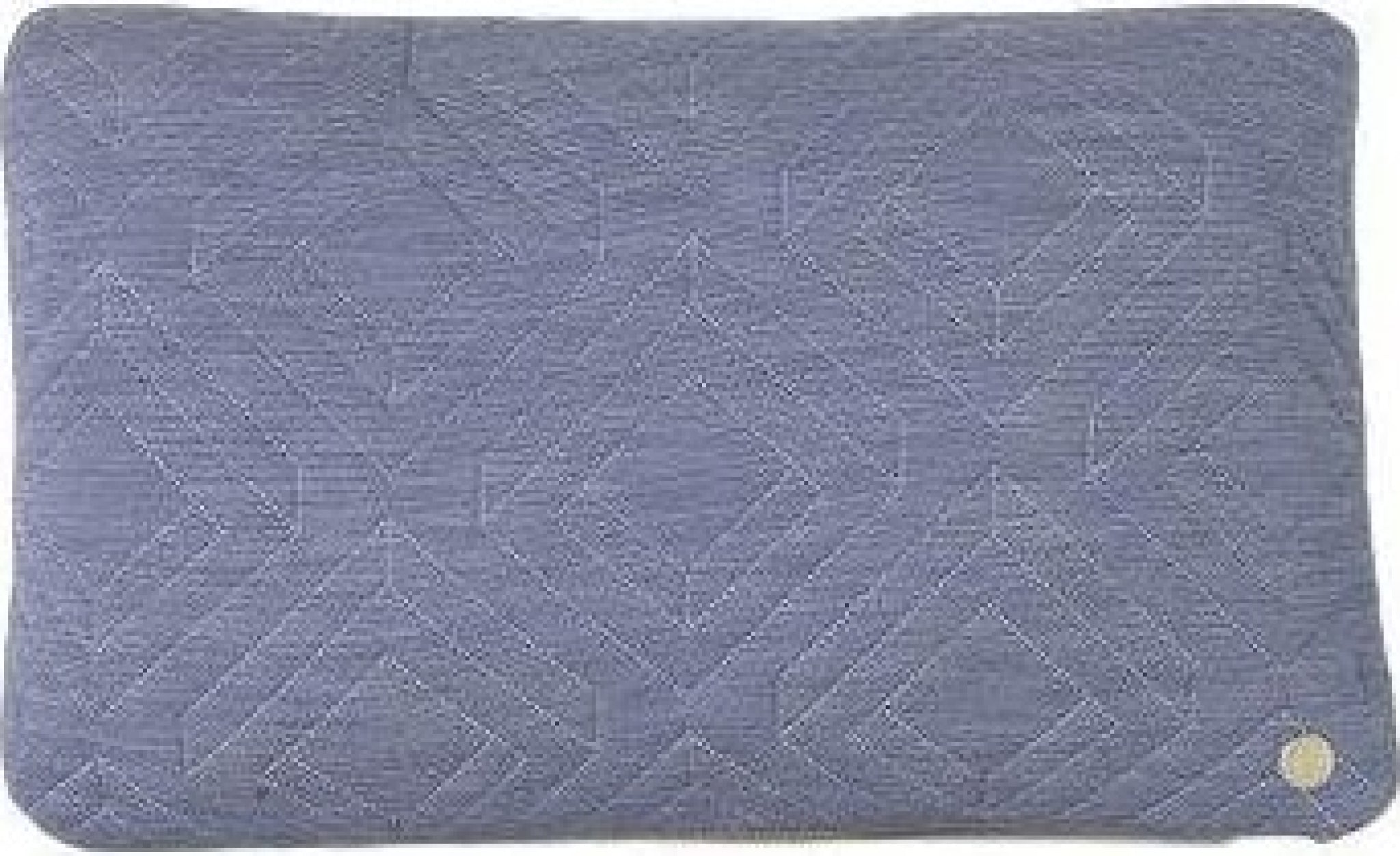 Ferm Living Quilt Cushion Light Blue, 40 X 25 Cm
