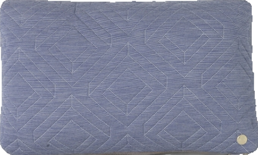 Ferm Living Quilt Cushion Light Blue, 40 X 25 Cm