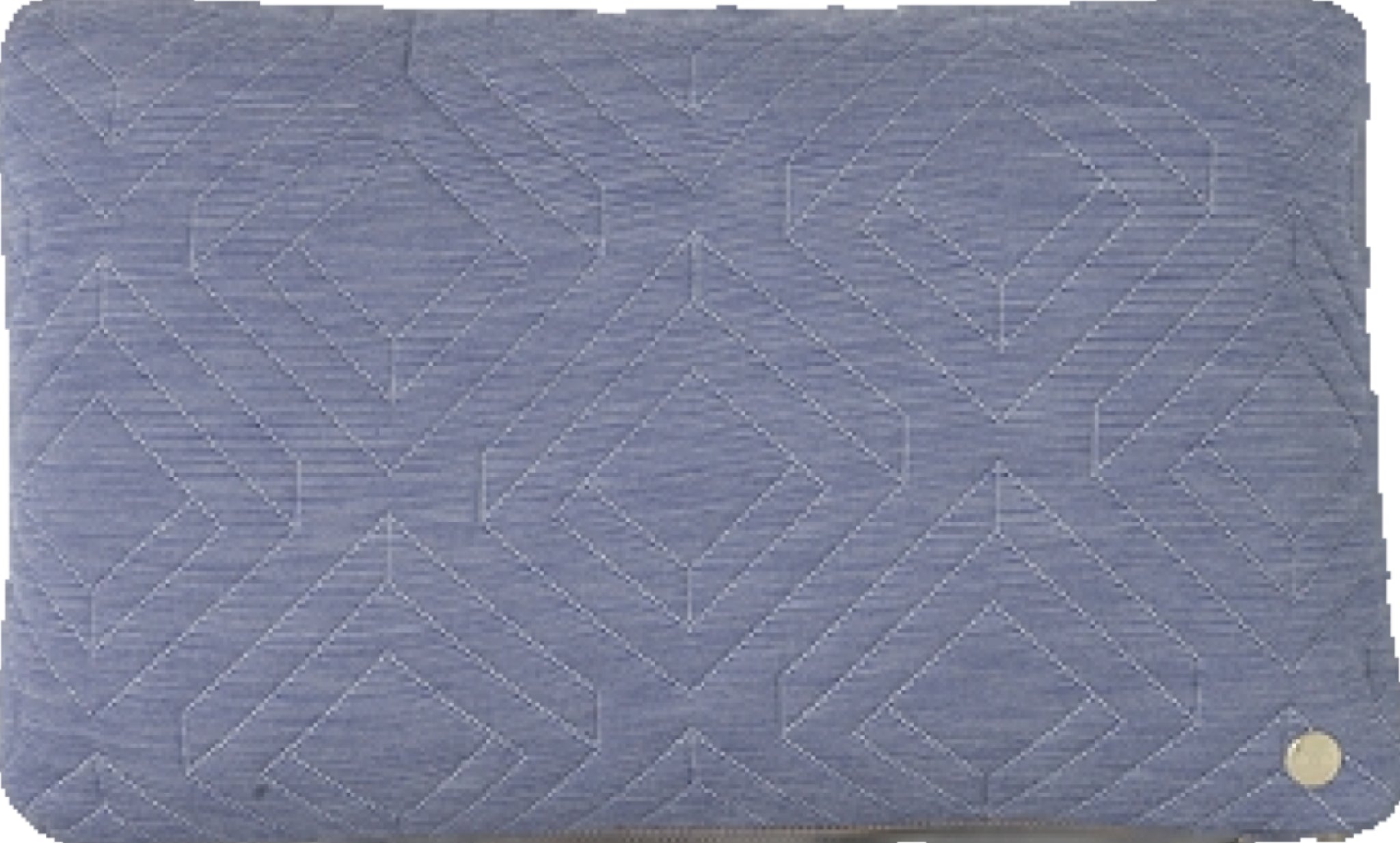 Ferm Living Quilt Cushion Light Blue, 40 X 25 Cm