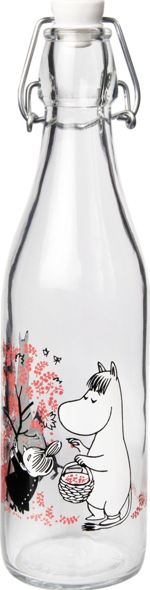 Muurla Moomin Glass Bottle, Berries