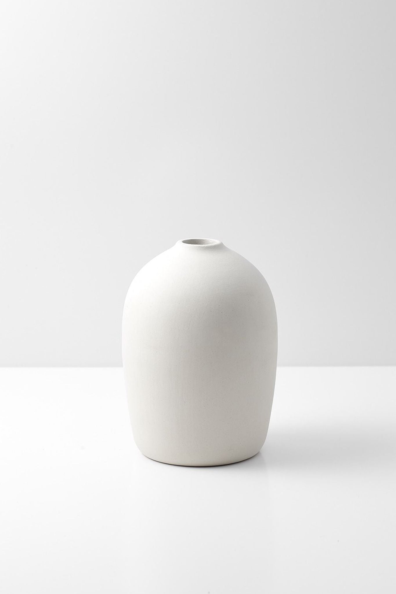 Malling Living Raw Vase 14,5 Cm, White