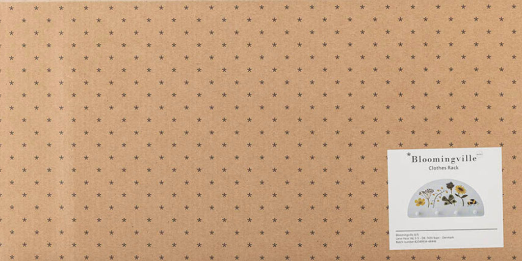 Bloomingville MINI Juliana Coat Rack, Blue, Lotus