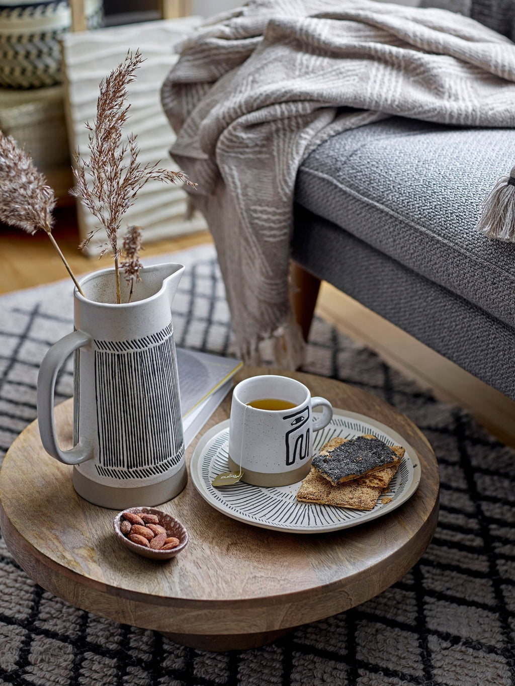 Bloomingville Eliana Mug, Grey, Stoneware