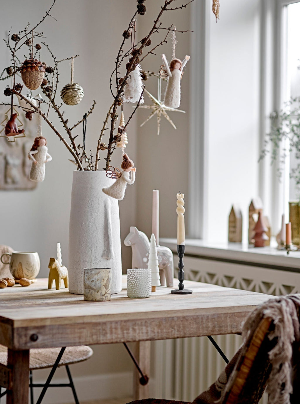 Bloomingville Rias Deco Tree, Brown, Ash