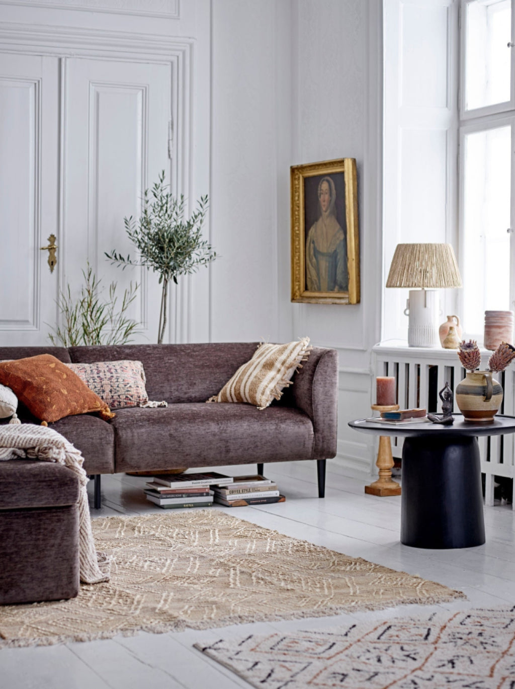 Bloomingville Felippa Cushion, Nature, Jute